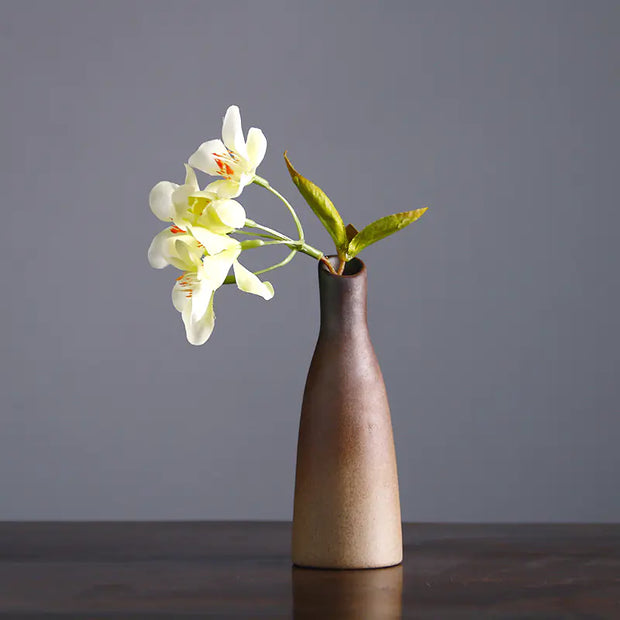 Vintage Ceramic Zen Flower Vase for Home Decor