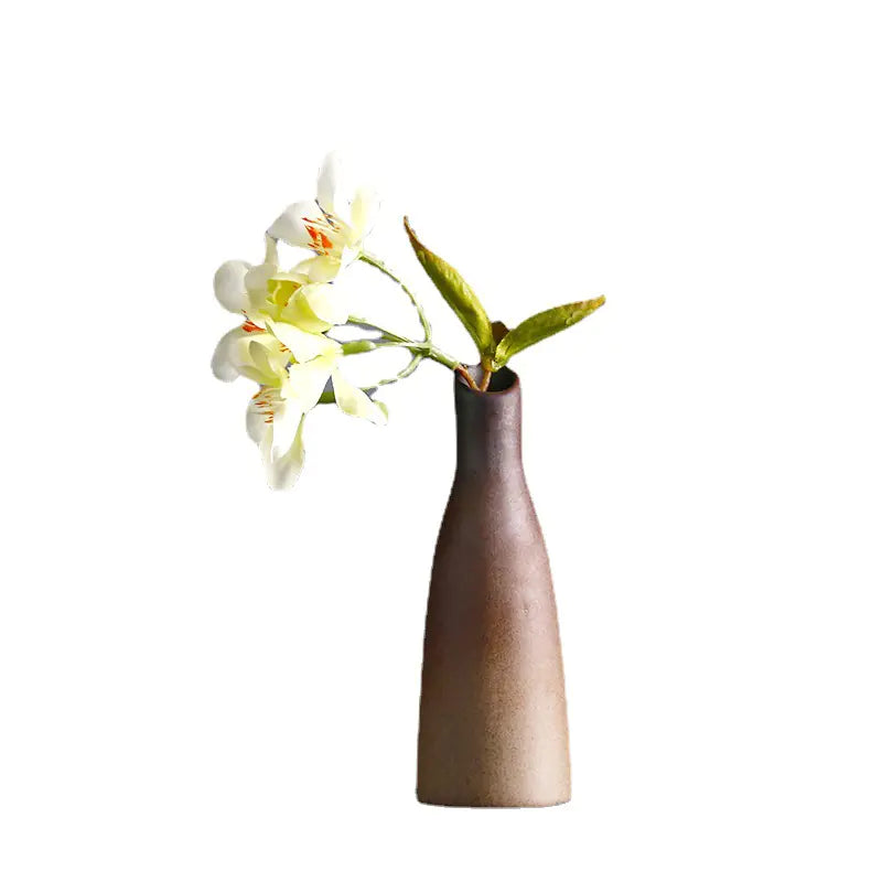 Vintage Ceramic Zen Flower Vase for Home Decor